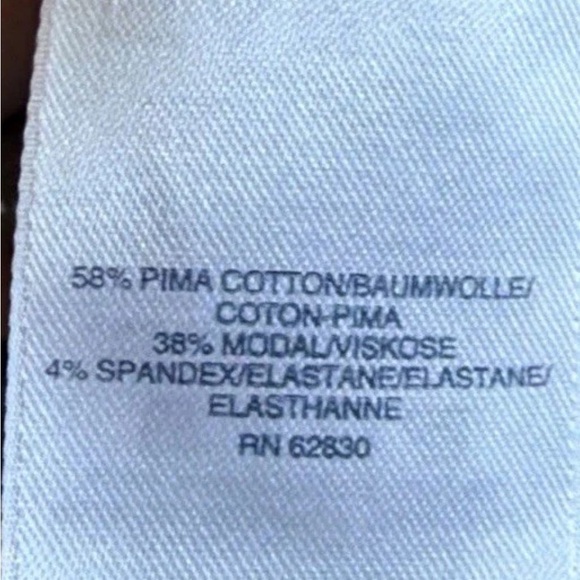 Lands' End Lavender Leaf Pattern Faux Wrap Midi A-Line Dress size 6/8 Small - Picture 7 of 7